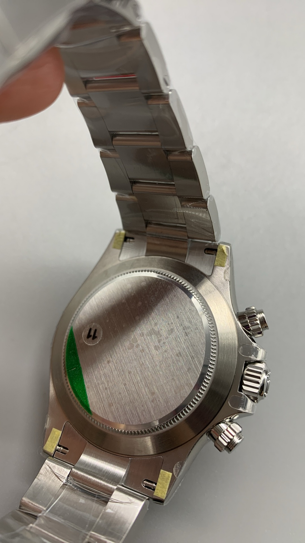 Rolex Daytona 40MM | หน้าปัดสีดำ | ตัวเรือนสแตนเลสสตีล | กลไกอัตโนมัติ Cal.4130