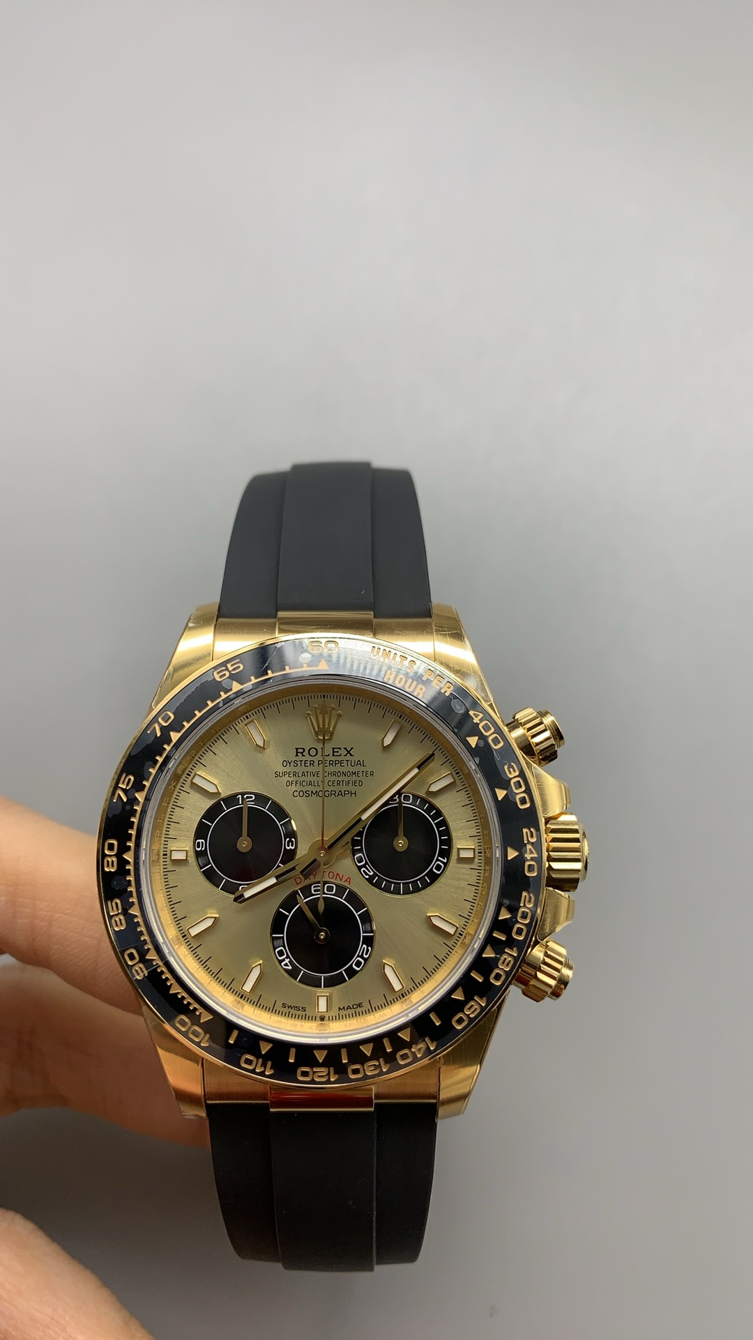 Rolex勞力士 迪通拿 40mm 余文樂【最高版本頂級復刻錶】904L精鋼真空鍍金 藍寶石鏡面 4131自動機械計時碼錶
