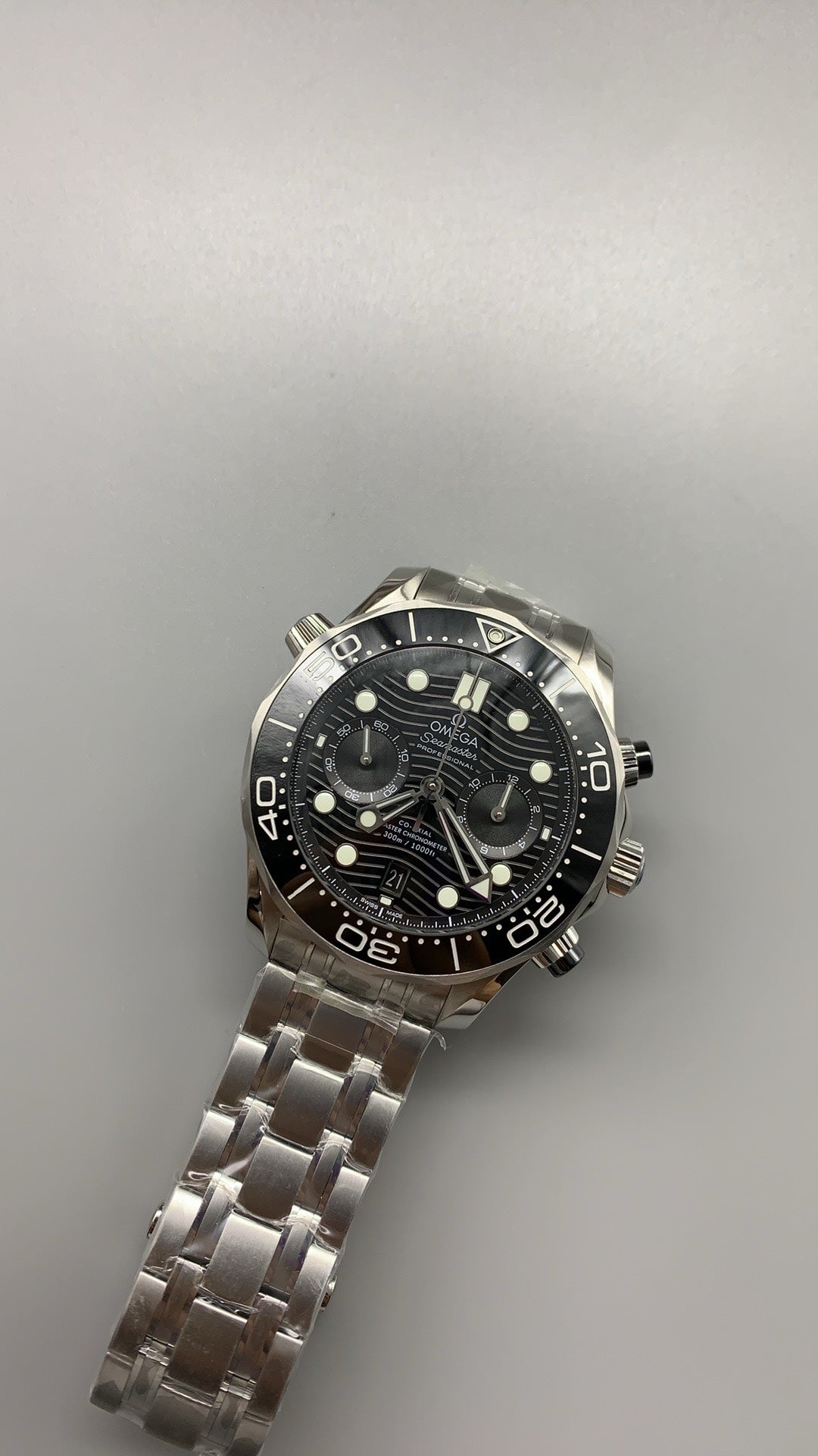 Omega Seamaster Diver 300M Chronograph 44MM | กลไกอัตโนมัติ Co-Axial Master Chronometer