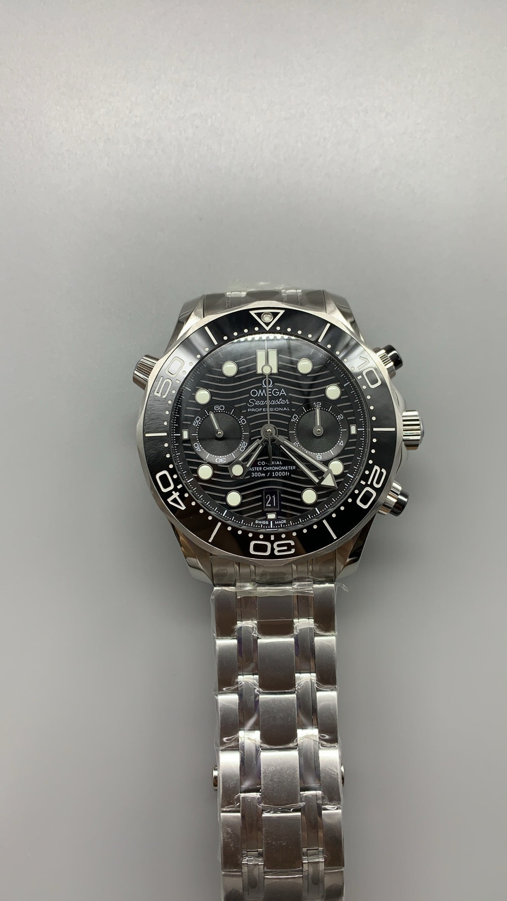 Omega Seamaster Diver 300M Chronograph 44MM | กลไกอัตโนมัติ Co-Axial Master Chronometer