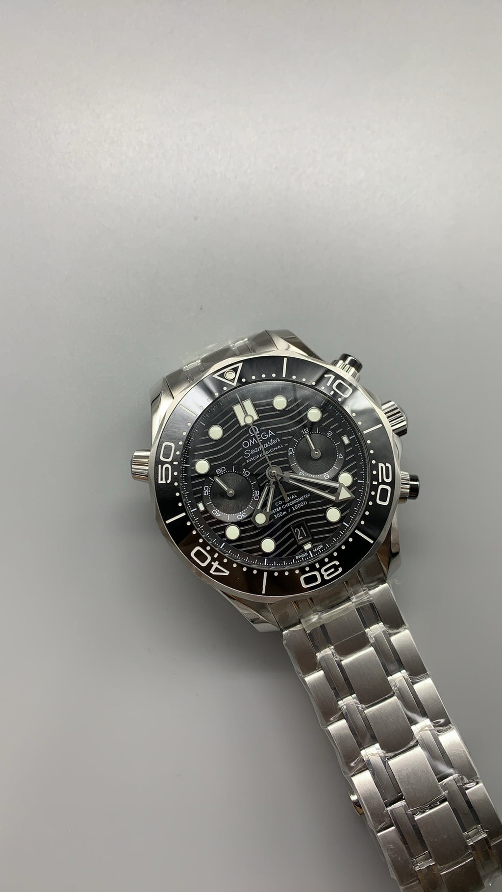 Omega Seamaster Diver 300M Chronograph 44MM | กลไกอัตโนมัติ Co-Axial Master Chronometer
