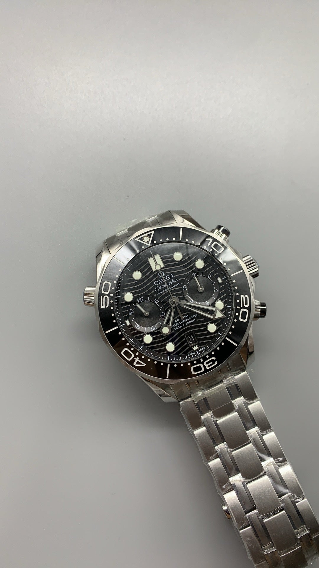 Omega Seamaster Diver 300M Chronograph 44MM | กลไกอัตโนมัติ Co-Axial Master Chronometer