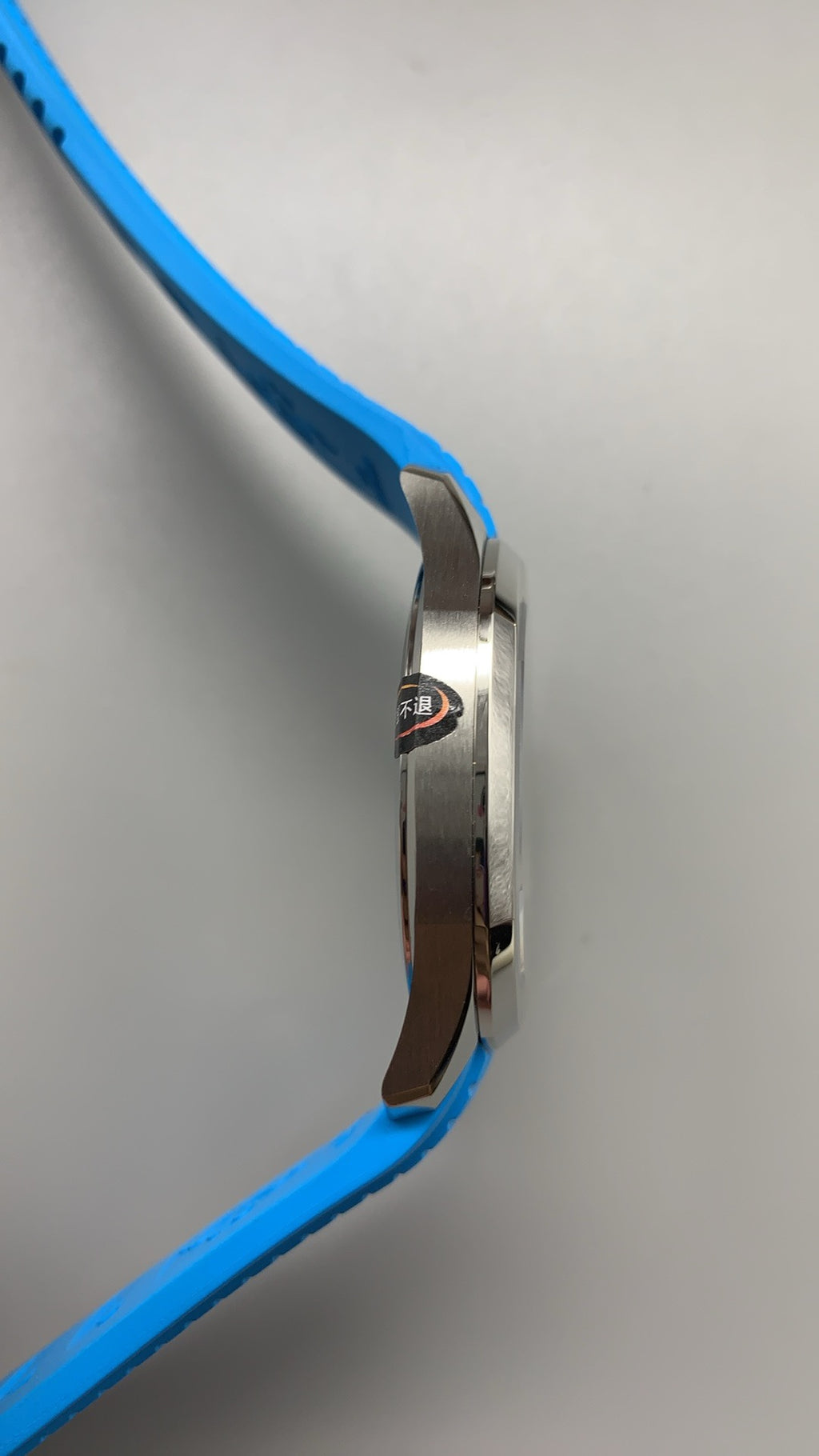 Patek Philippe Aquanaut 5167 | 40MM | หน้าปัดสีดำลายตาราง | สายยางสีน้ำเงิน | กลไกอัตโนมัติ Cal.324 S C