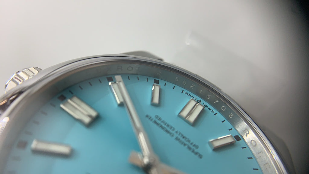 Rolex Oyster Perpetual 41MM | หน้าปัดสีฟ้า Tiffany | กลไกอัตโนมัติ Cal.3230