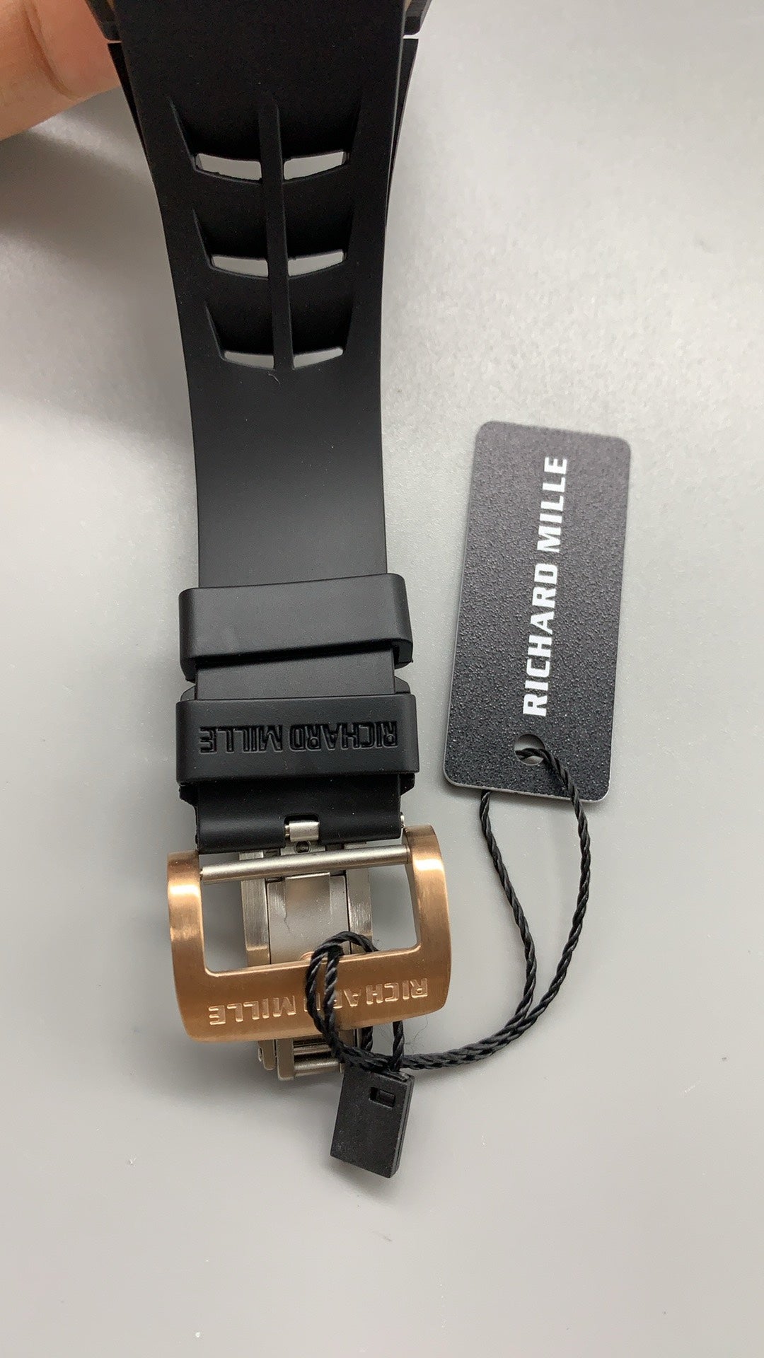 Richard Mille RM035 Black Phantom | 42MM | ตัวเรือนคาร์บอนไฟเบอร์ NTPT + โครงไทเทเนียม | โทนสีดำด้านทั้งเรือน | หน้าปัดสเกเลตัน | กลไกไขลานมือ RMUL1