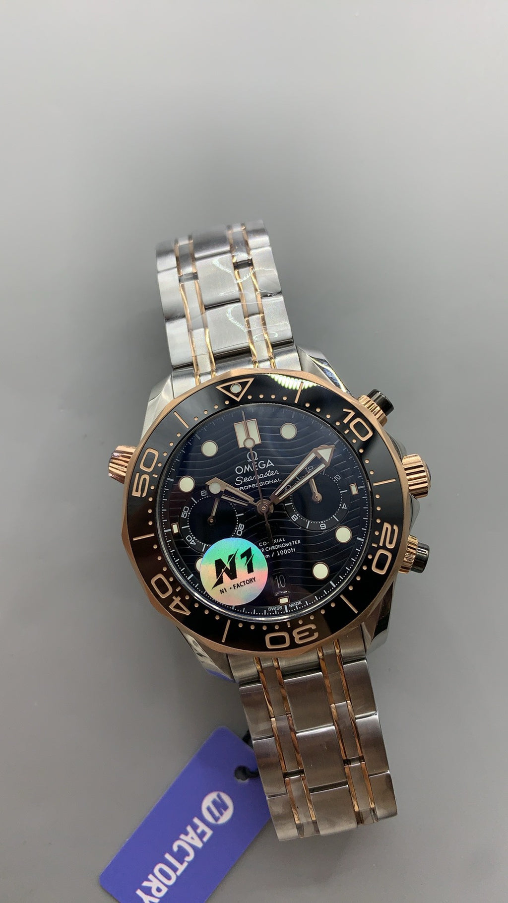 Omega Seamaster Diver 300M Chronograph 44MM | กลไกอัตโนมัติ Co-Axial Master Chronometer