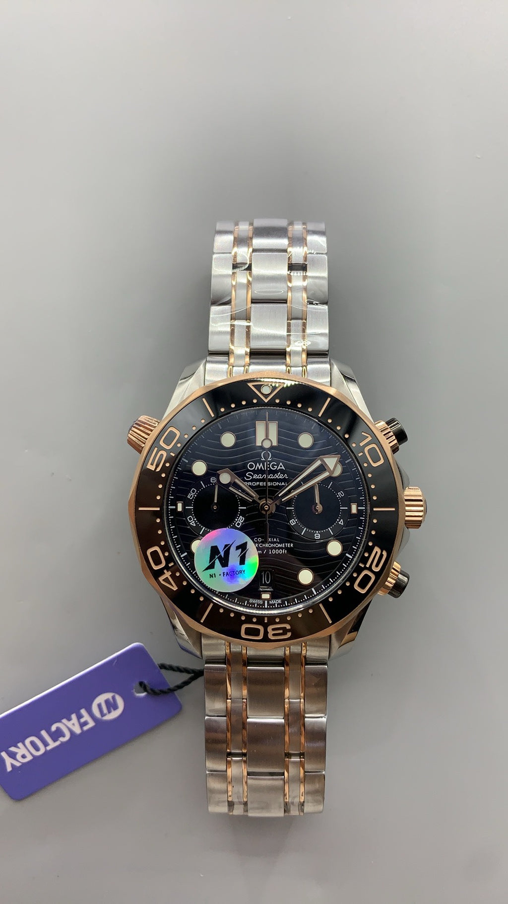 Omega Seamaster Diver 300M Chronograph 44MM | กลไกอัตโนมัติ Co-Axial Master Chronometer