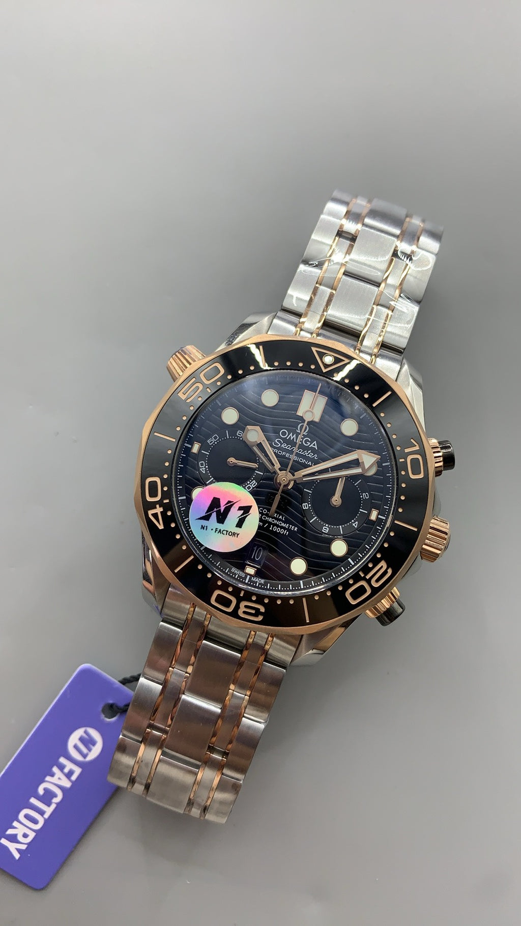 Omega Seamaster Diver 300M Chronograph 44MM | กลไกอัตโนมัติ Co-Axial Master Chronometer