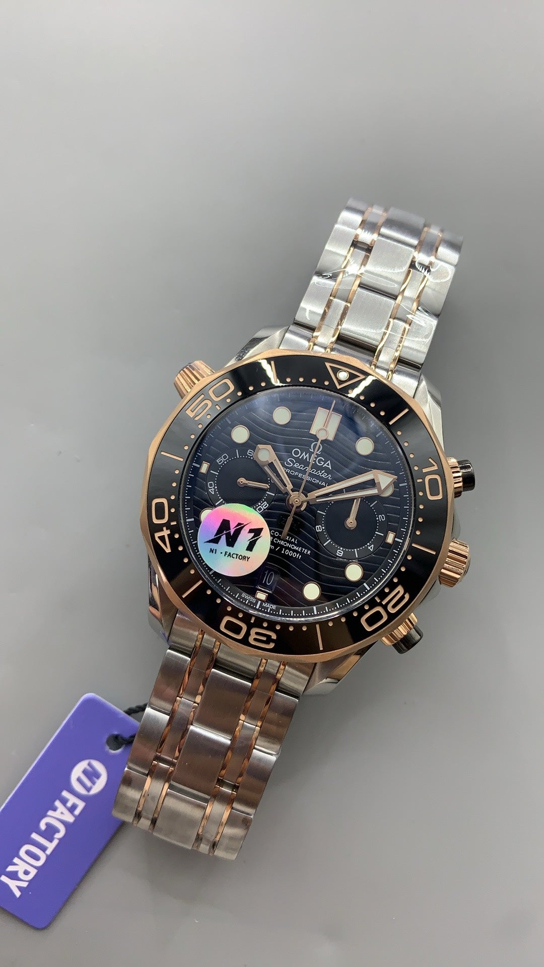 Omega Seamaster Diver 300M Chronograph 44MM | กลไกอัตโนมัติ Co-Axial Master Chronometer