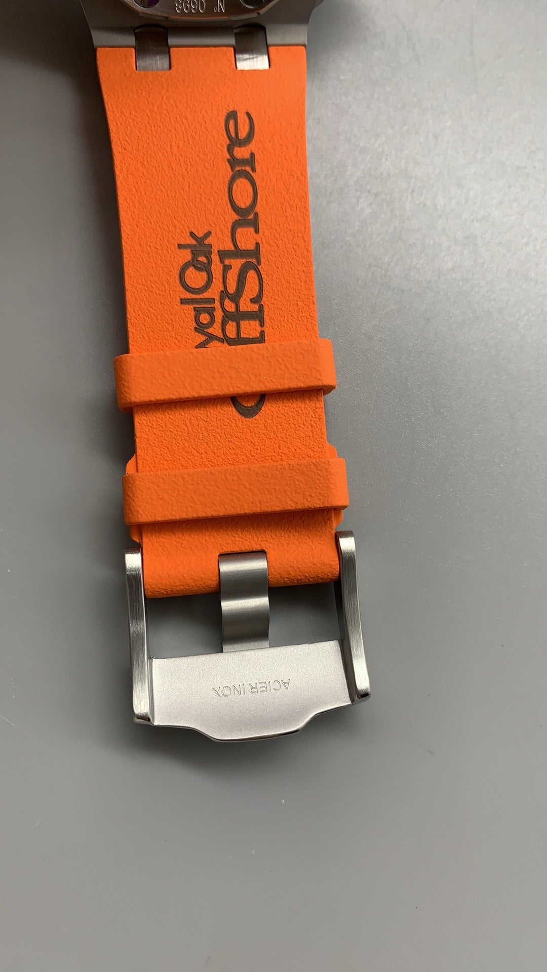 Audemars Piguet Royal Oak Offshore Diver 15710ST | 42MM | ตัวเรือนสแตนเลสสตีล | หน้าปัดสีส้ม | สายยางสีส้ม | กลไกอัตโนมัติ Cal.3120