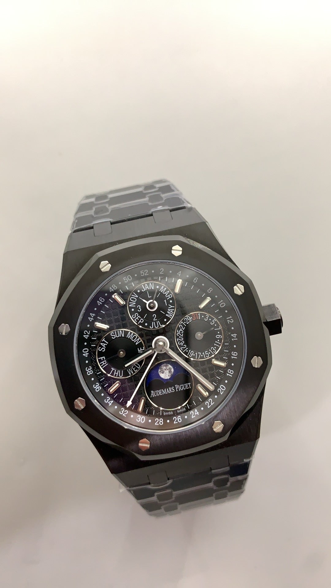 Audemars Piguet Royal Oak Perpetual Calendar 26579CE | 41MM | ตัวเรือนเซรามิกสีดำ | ปฏิทินถาวร (Perpetual Calendar) | กลไกอัตโนมัติ Cal.5134