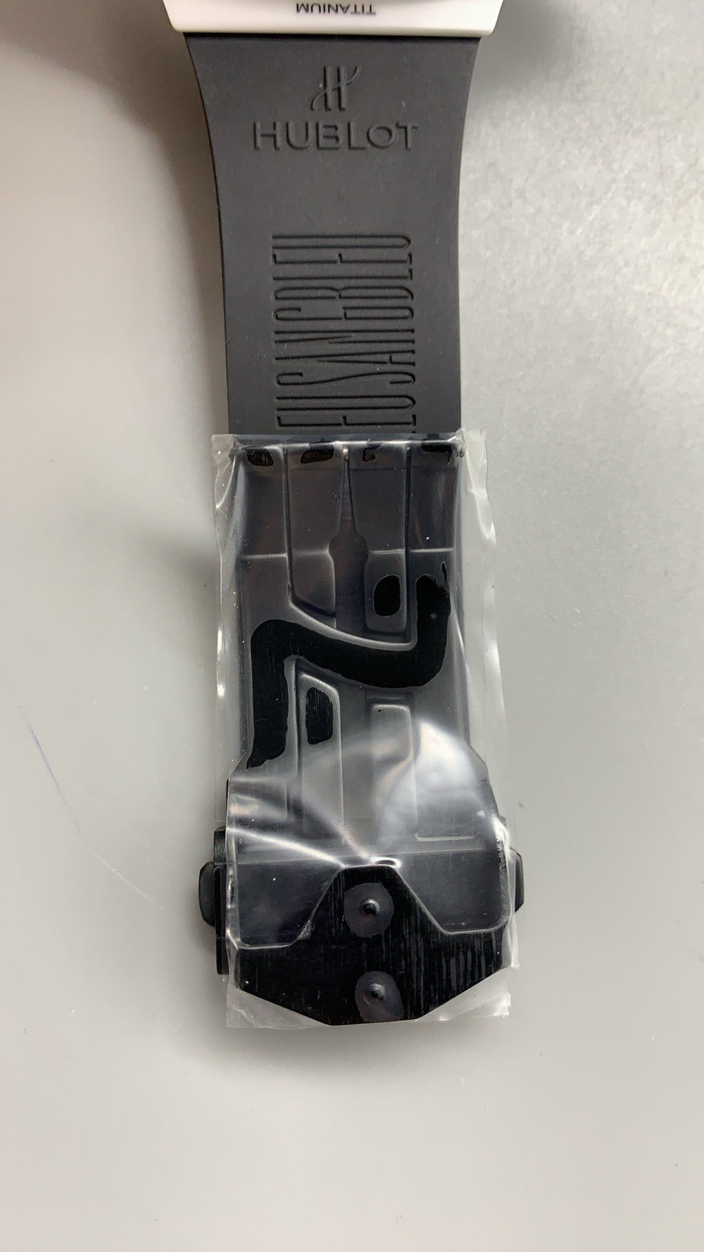 Hublot Big Bang Unico II Sang Bleu | 44MM | ตัวเรือนเซรามิกทั้งเรือน | หน้าปัดสเกเลตันลายเรขาคณิต | จับเวลา Chronograph | กลไกอัตโนมัติ HUB1280