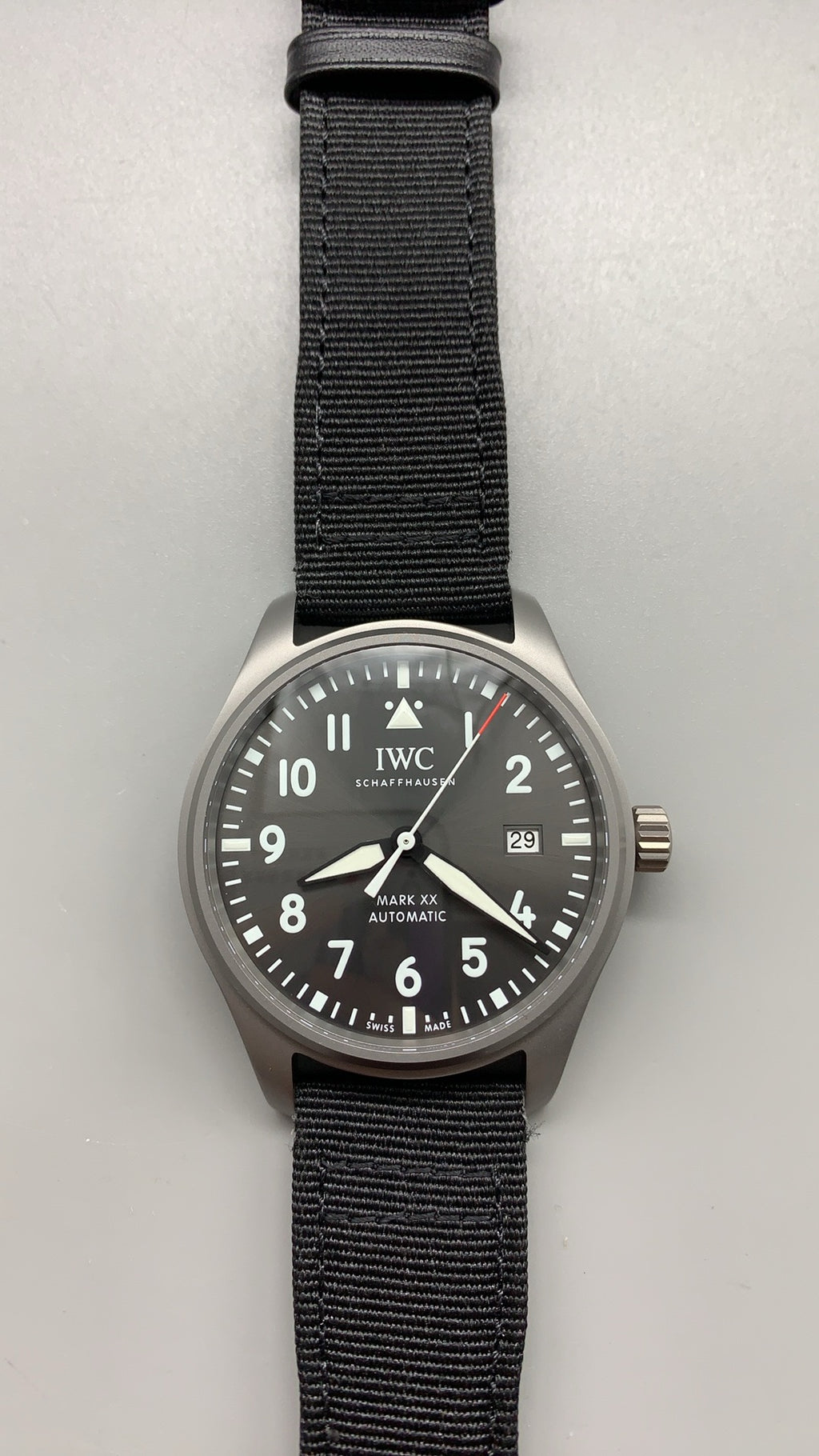 IWC Mark XX | 40MM | ตัวเรือนไทเทเนียม | น้ำหนักเบา แข็งแรง