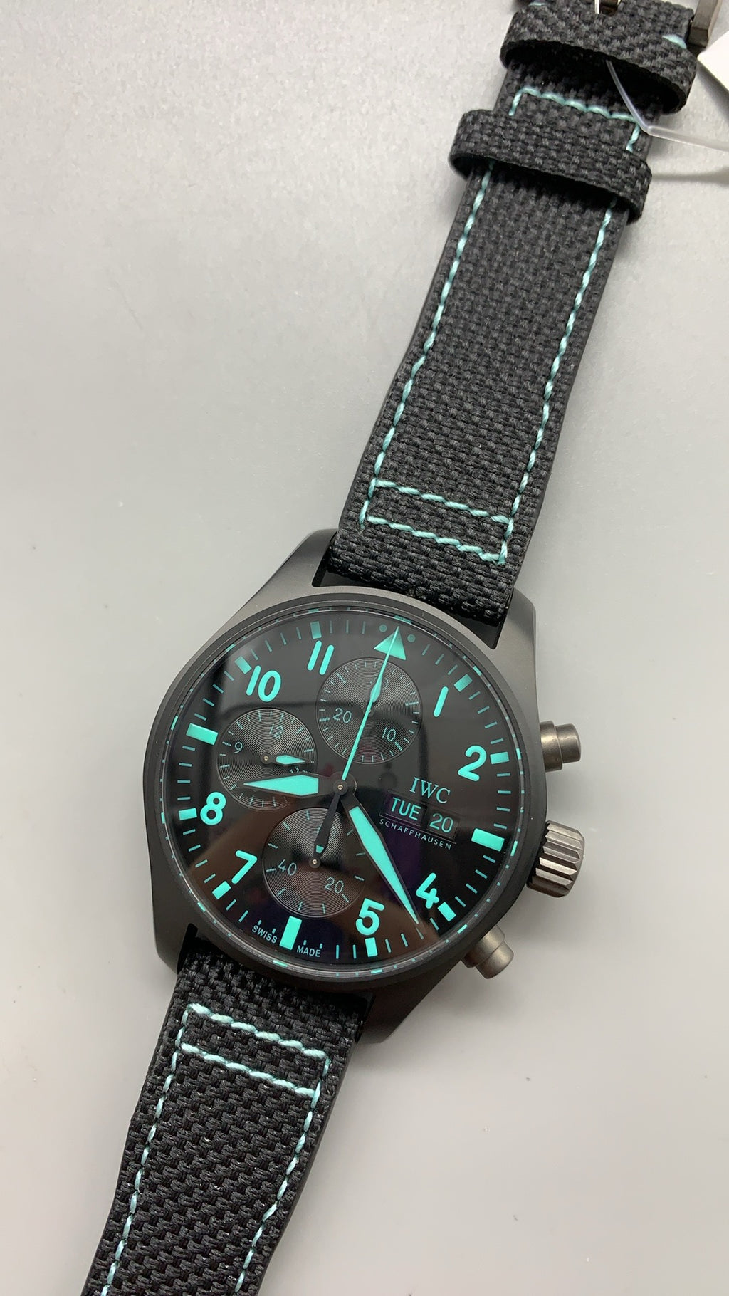 IWC Pilot’s Watch | 41MM | นาฬิกานักบินสุดคลาสสิก | หน้าปัดสีน้ำเงิน | สายหนัง