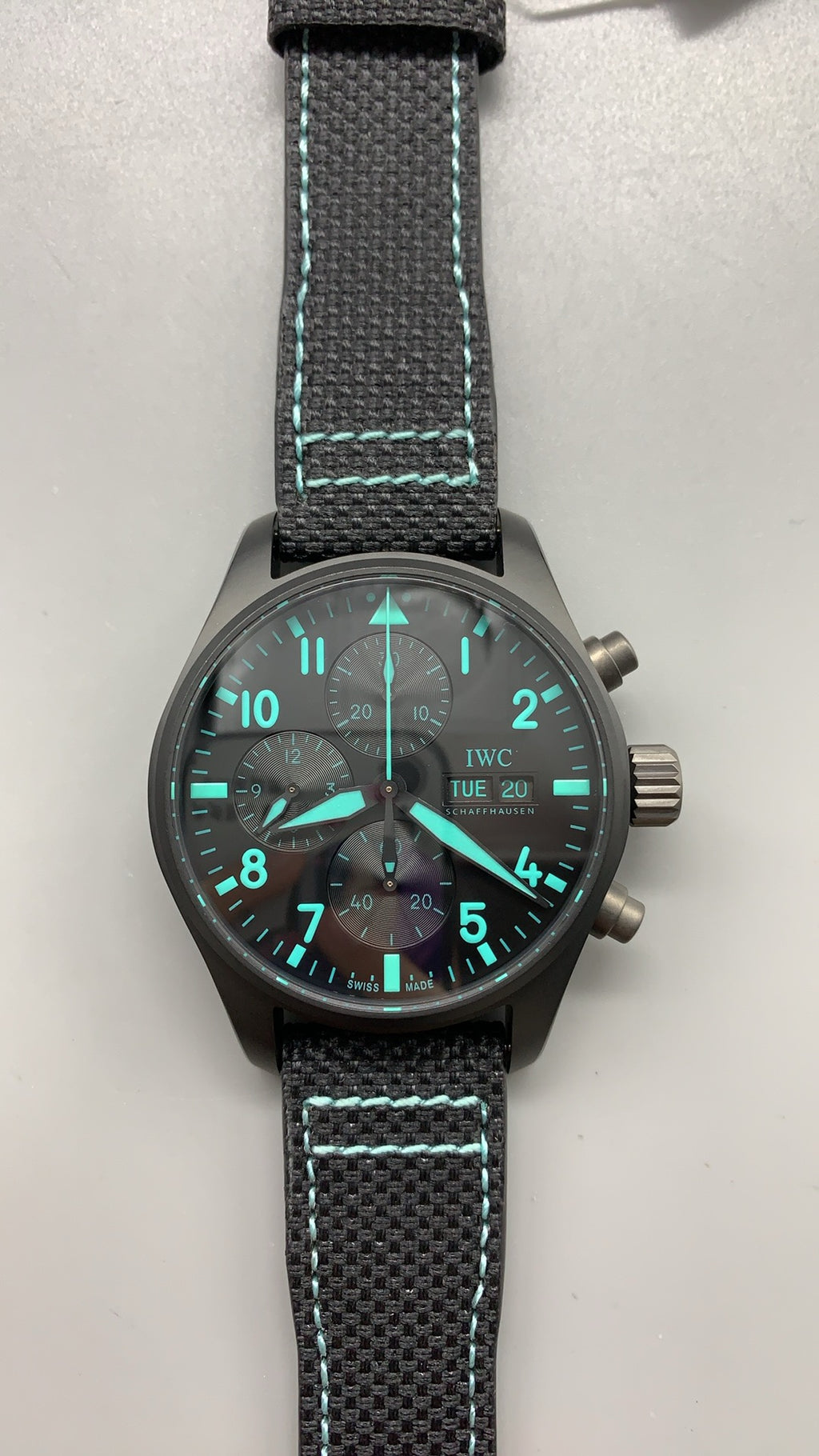 IWC Pilot’s Watch | 41MM | นาฬิกานักบินสุดคลาสสิก | หน้าปัดสีน้ำเงิน | สายหนัง