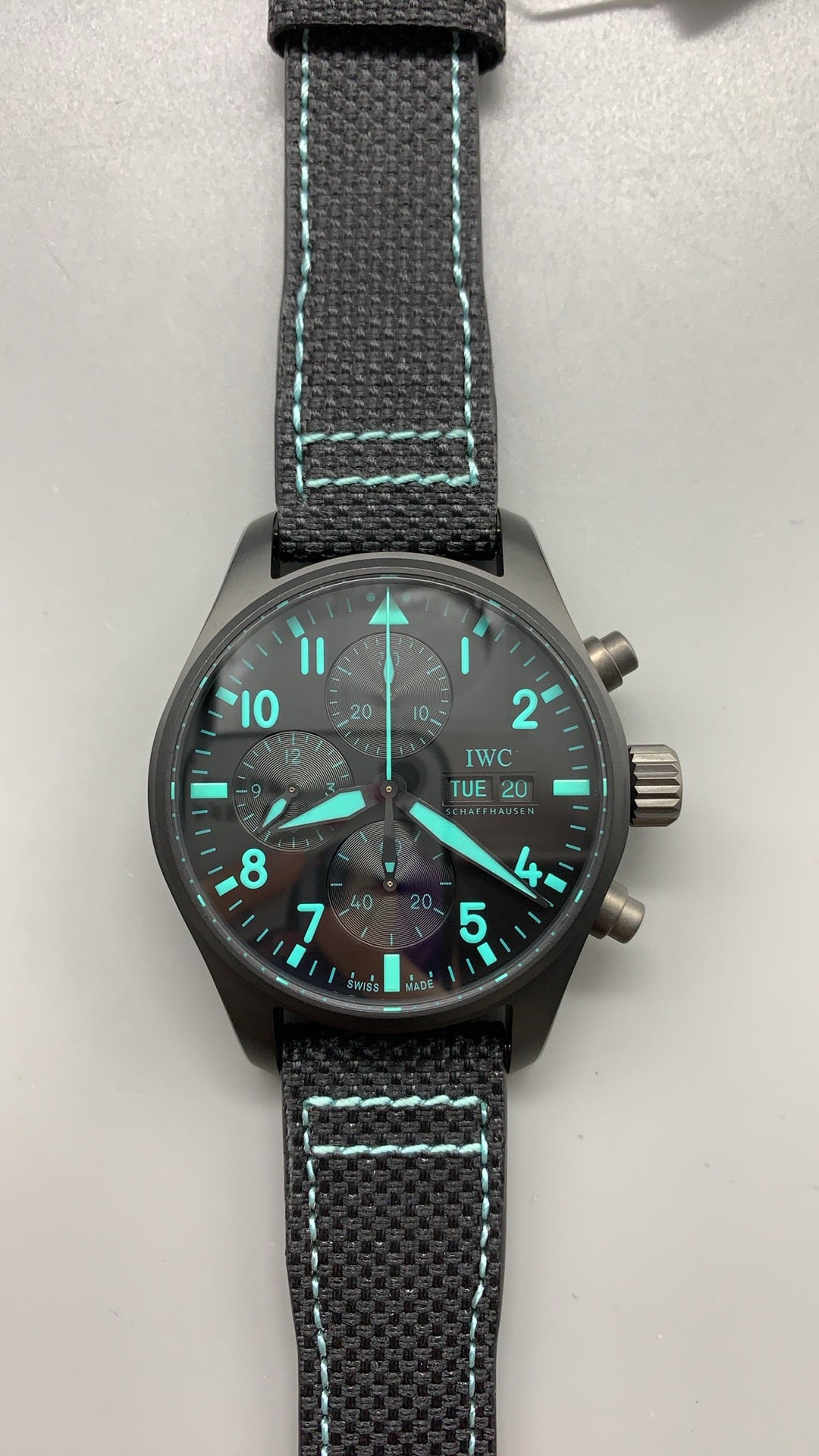 IWC Pilot’s Watch | 41MM | นาฬิกานักบินสุดคลาสสิก | หน้าปัดสีน้ำเงิน | สายหนัง