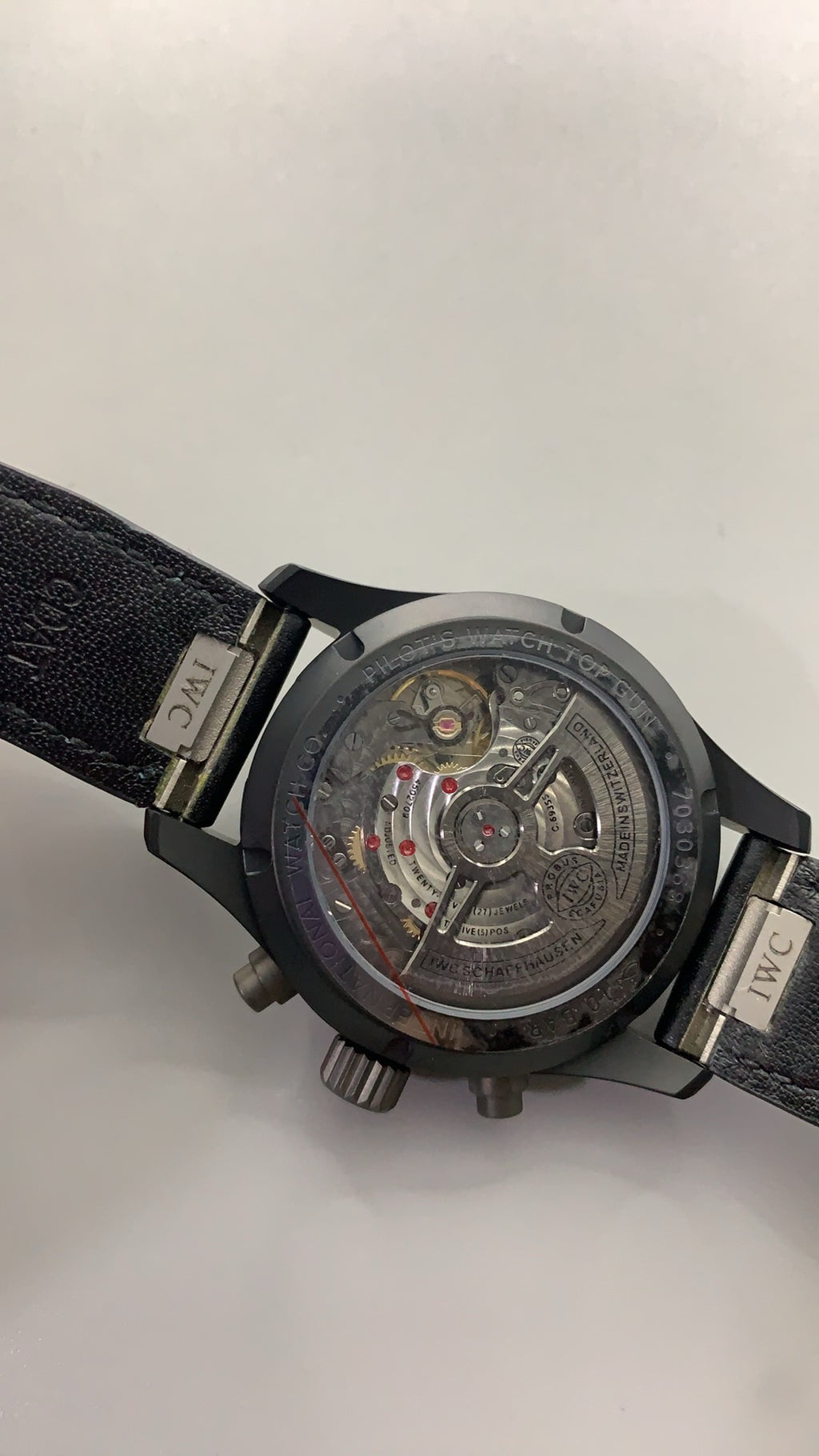 IWC Pilot’s Watch | 41MM | นาฬิกานักบินสุดคลาสสิก | หน้าปัดสีน้ำเงิน | สายหนัง