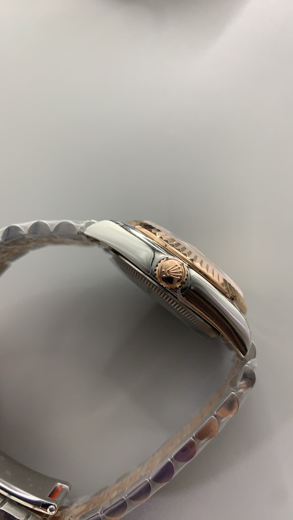 Rolex Datejust 31MM | ตัวเรือนสแตนเลสสลับเคลือบสีพิงก์โกลด์ PVD | กลไกอัตโนมัติ Cal.2236