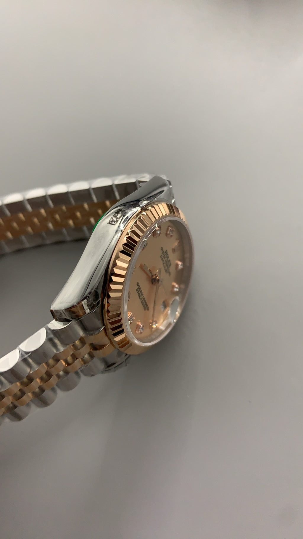 Rolex Datejust 31MM | ตัวเรือนสแตนเลสสลับเคลือบสีพิงก์โกลด์ PVD | กลไกอัตโนมัติ Cal.2236