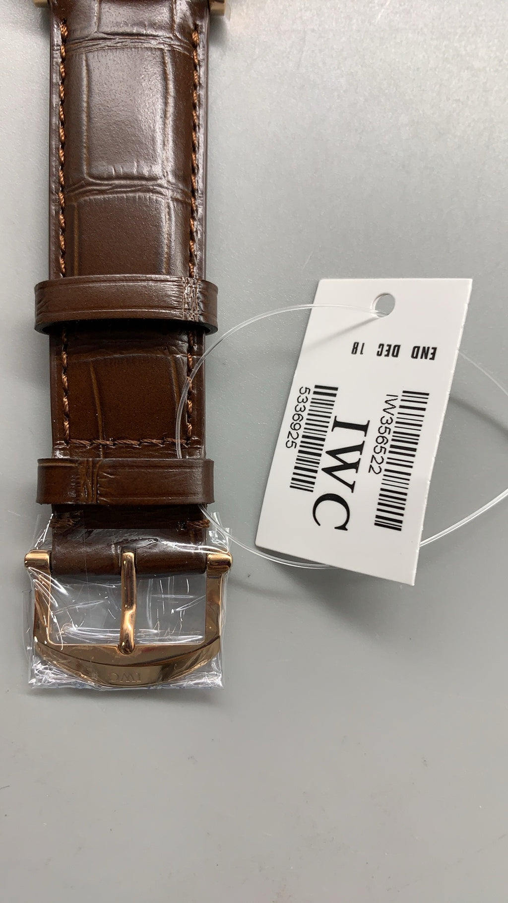 IWC Portofino Automatic | 40MM | หน้าปัดสีน้ำเงิน | ขอบโรสโกลด์ | สายหนังสีน้ำตาล