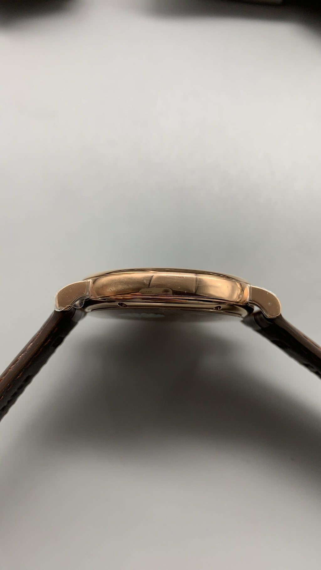 IWC Portofino Automatic | 40MM | หน้าปัดสีน้ำเงิน | ขอบโรสโกลด์ | สายหนังสีน้ำตาล