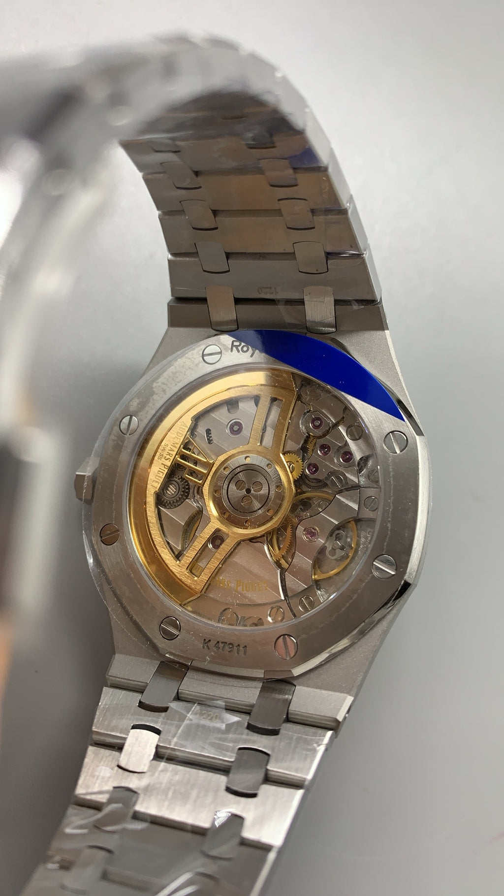 Audemars Piguet Royal Oak Concept Black Panther | 42MM | ตัวเรือนสแตนเลสสตีลเคลือบสีดำแบบ PVD | หน้าปัดตกแต่งตัวการ์ตูน Black Panther | กลไกอัตโนมัติ Flying Tourbillon