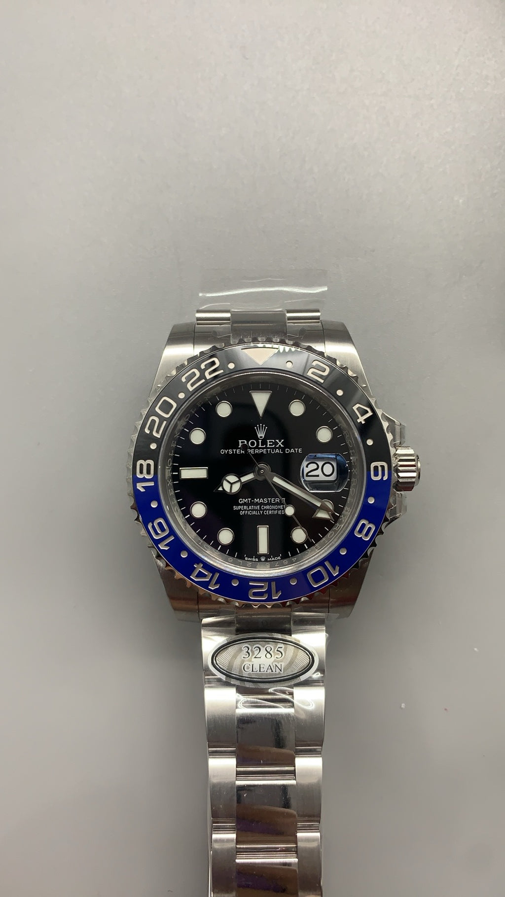Rolex GMT-Master II 40MM | ฟังก์ชัน GMT 2 โซนเวลา | กลไกอัตโนมัติ Cal.3285