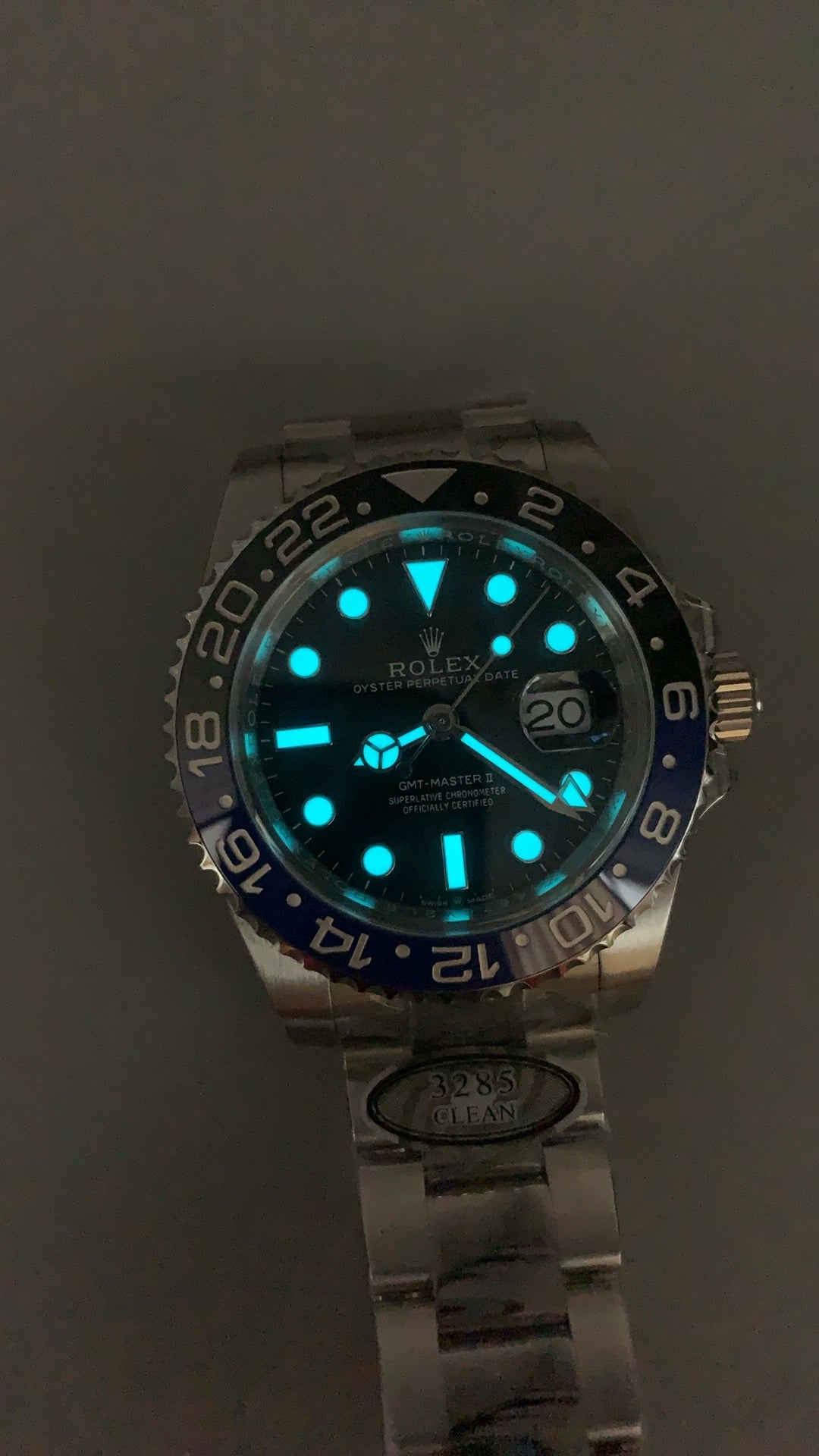 Rolex GMT-Master II 40MM | ฟังก์ชัน GMT 2 โซนเวลา | กลไกอัตโนมัติ Cal.3285