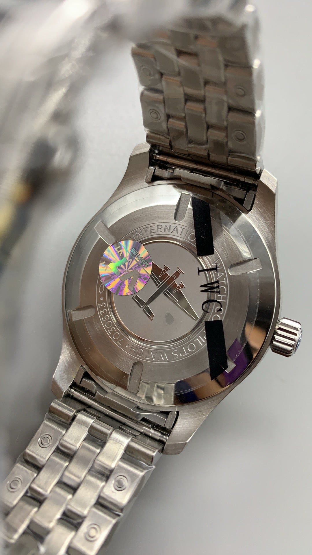 IWC Pilot’s Watch Mark XX | 40MM | ตัวเรือนสเตนเลสสตีล | หน้าปัดสีขาว | สายหนังวัว | กลไกอัตโนมัติ Cal.32111