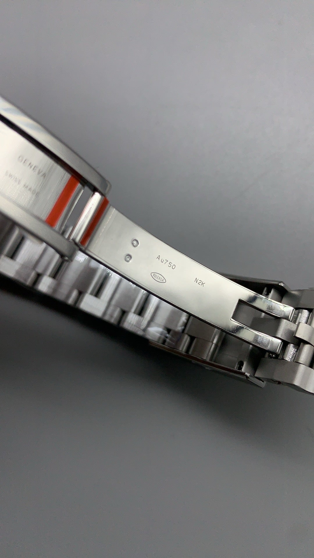 Rolex Daytona 40MM | หน้าปัดสีดำ | ตัวเรือนสแตนเลสเคลือบสีไวท์โกลด์ PVD | กลไกอัตโนมัติ Cal.4131