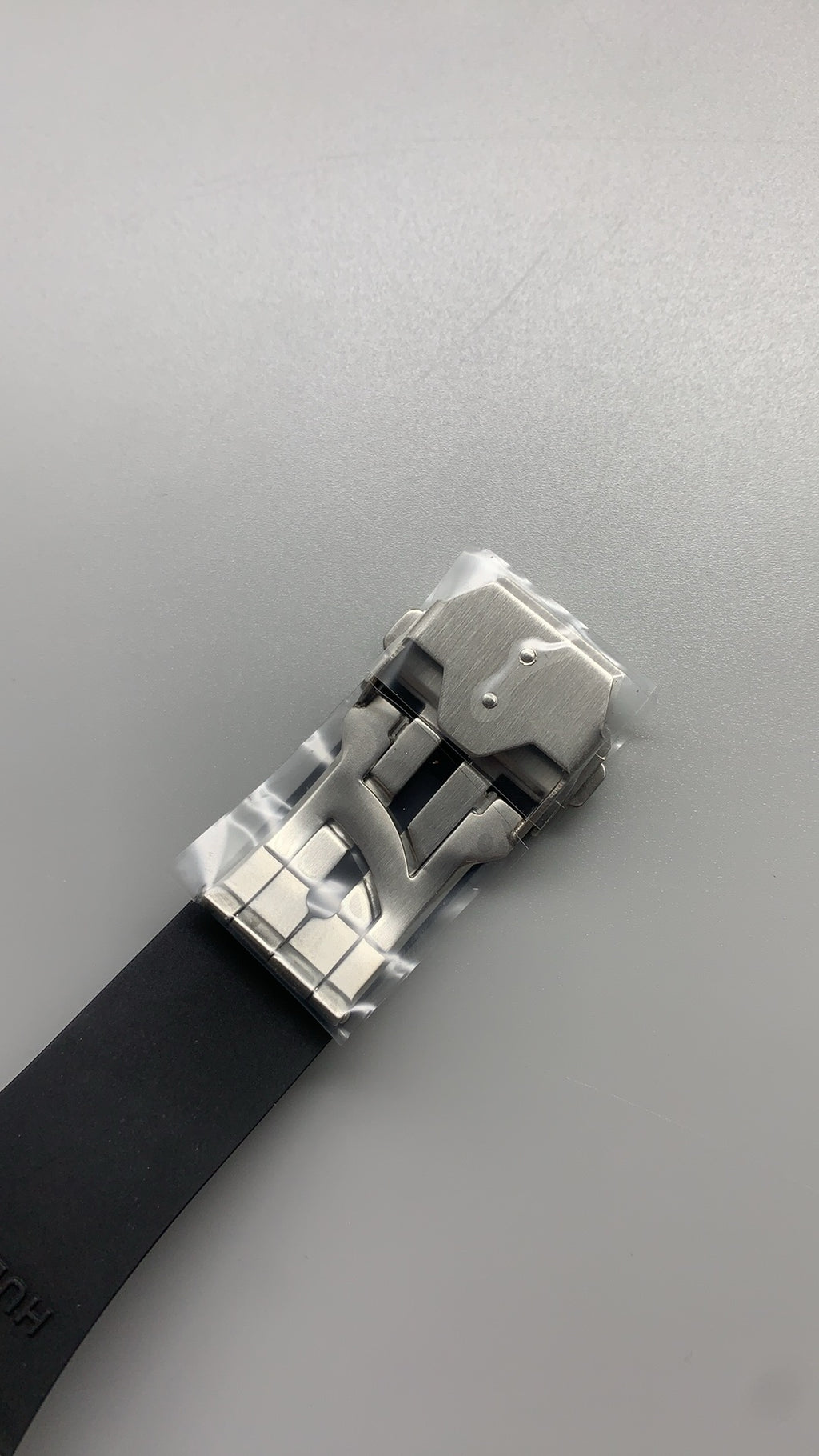 Hublot Big Bang Chronograph | 44MM | ตัวเรือนสแตนเลสสตีล | ขอบเซรามิกสีน้ำเงิน | หน้าปัดสเกเลตัน | จับเวลา Chronograph | กลไกอัตโนมัติ HUB4100