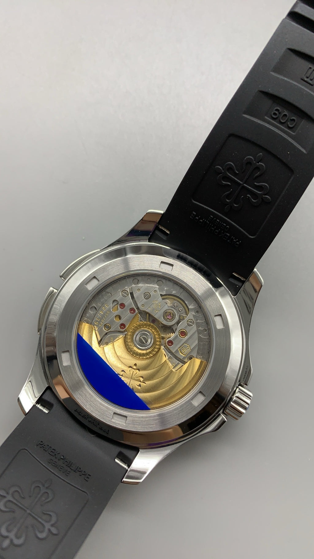 Patek Philippe Aquanaut 5164 | 40.8MM | หน้าปัดสีน้ำตาลเข้มลายตาราง | สายยางสีน้ำตาล | กลไกอัตโนมัติ Cal.324 S C