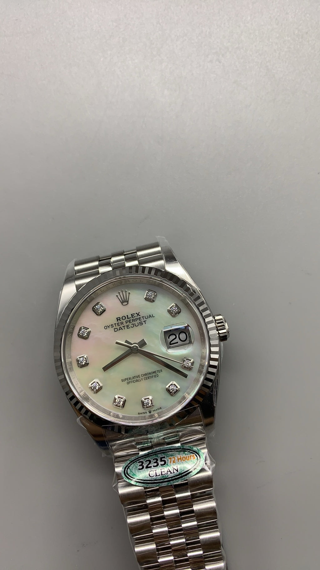 Rolex Datejust 36MM | หน้าปัดมุก (Mother of Pearl) | กลไกอัตโนมัติ Cal.3235