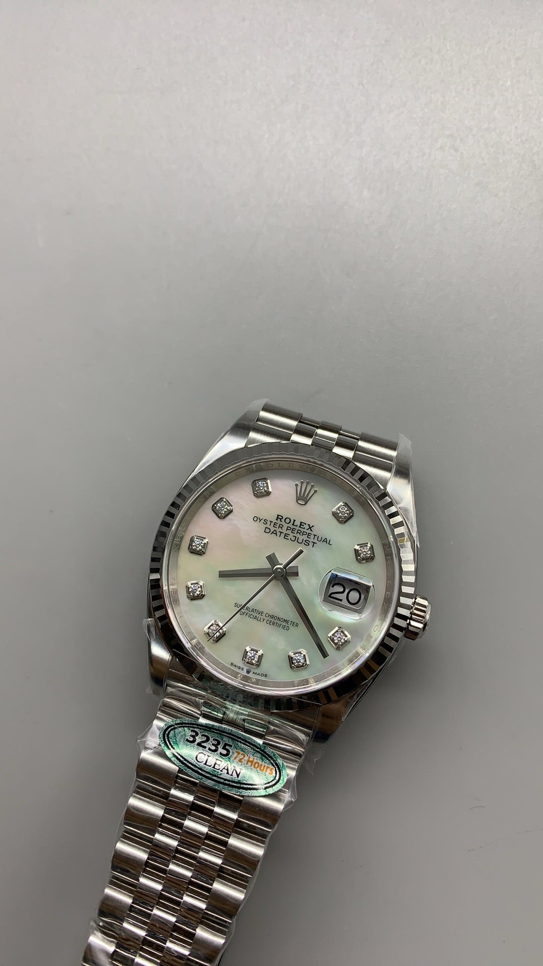 Rolex Datejust 36MM | หน้าปัดมุก (Mother of Pearl) | กลไกอัตโนมัติ Cal.3235