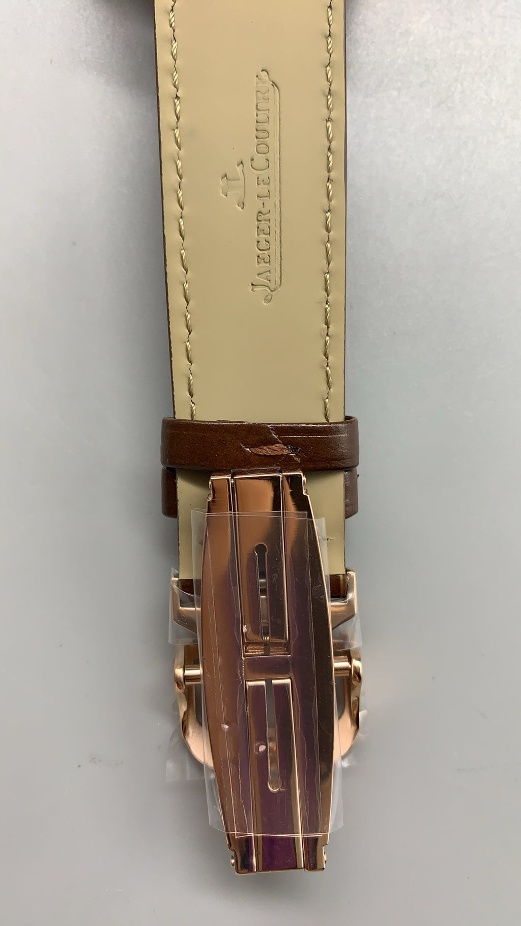 Jaeger-LeCoultre Polaris Chronograph WT | 44MM | ตัวเรือนสแตนเลสสตีลเคลือบสีโรสโกลด์ | ฟังก์ชันจับเวลา + เวลาโลก | หน้าปัดสีดำ | สายหนังจระเข้สีน้ำตาล | กลไกอัตโนมัติ Cal.752A