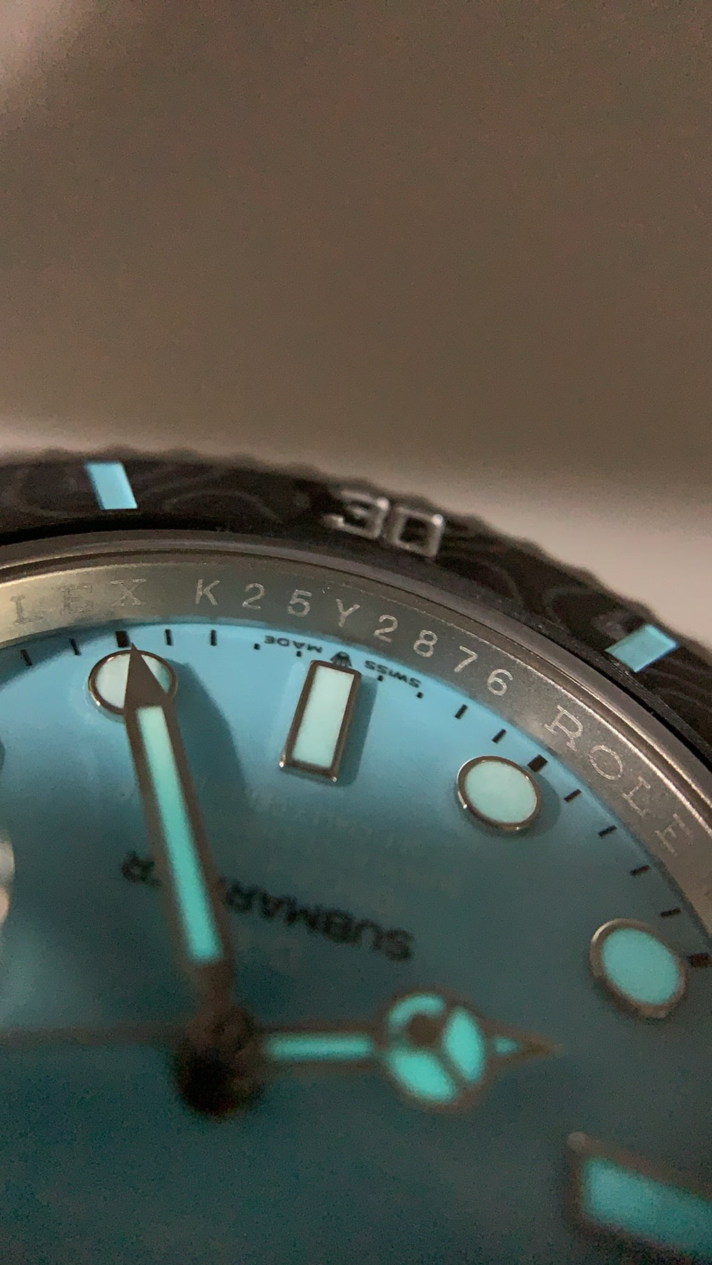 Rolex Submariner DIW 40MM | หน้าปัดสีฟ้า Tiffany | ตัวเรือนไทเทเนียม | กลไกอัตโนมัติ Cal.3135