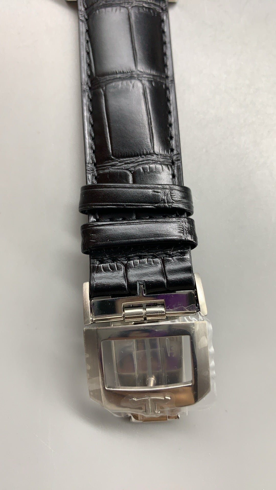 Jaeger-LeCoultre Polaris Chronograph WT | 44MM | ตัวเรือนสแตนเลสสตีล | ฟังก์ชันจับเวลา + เวลาโลก | หน้าปัดสีดำ | สายหนังจระเข้สีดำ | กลไกอัตโนมัติ Cal.752A