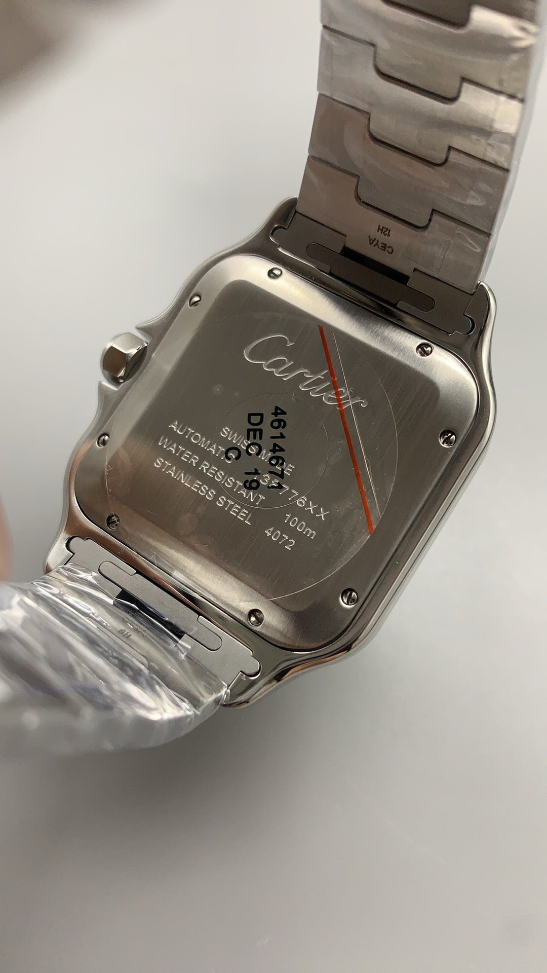 Cartier Santos de Cartier | ขนาด 40 มม. (Large) | หน้าปัดสีน้ำตาล | อัตโนมัติ