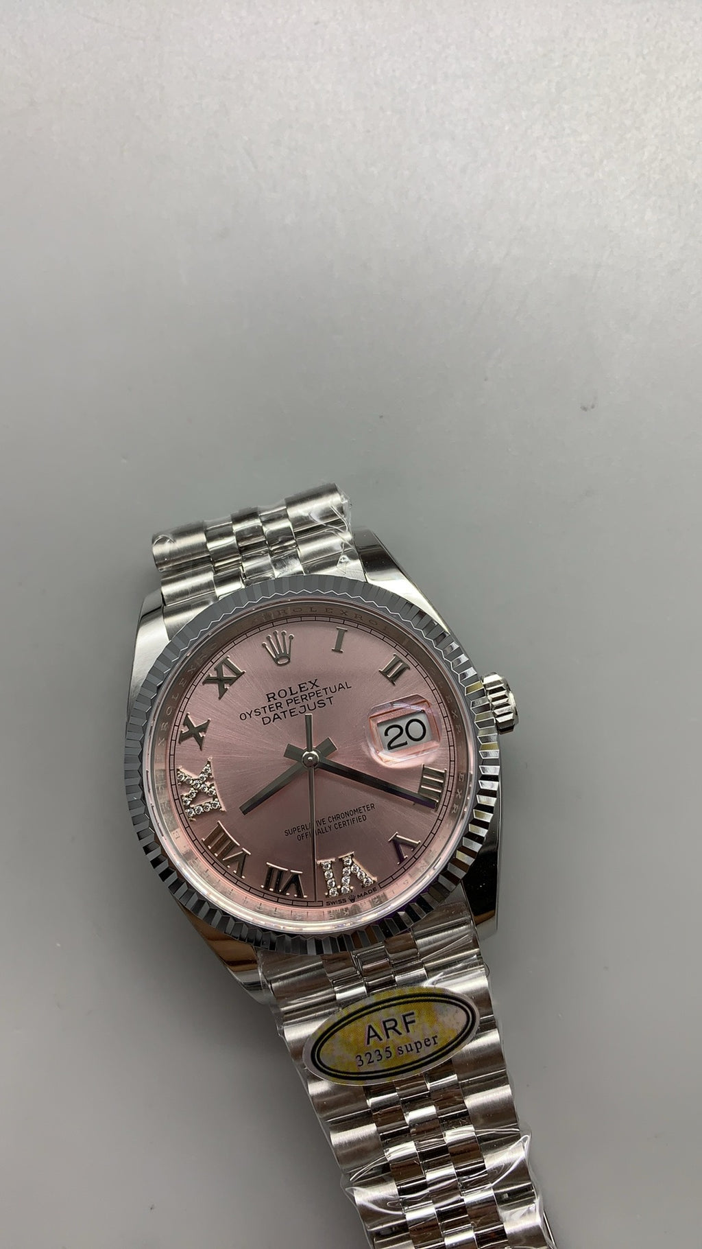 Rolex Datejust 36MM | หน้าปัดสีชมพู | กลไกอัตโนมัติ Cal.3235