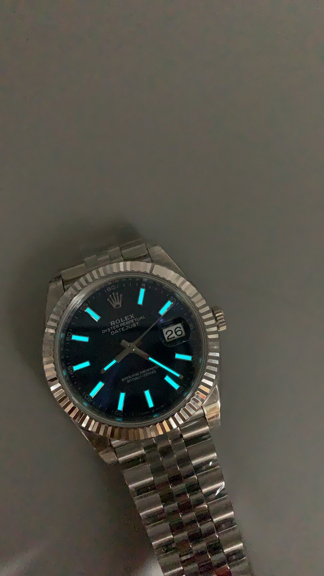 Rolex Datejust 41MM | หน้าปัดสีน้ำเงิน | กลไกอัตโนมัติ Cal.3235
