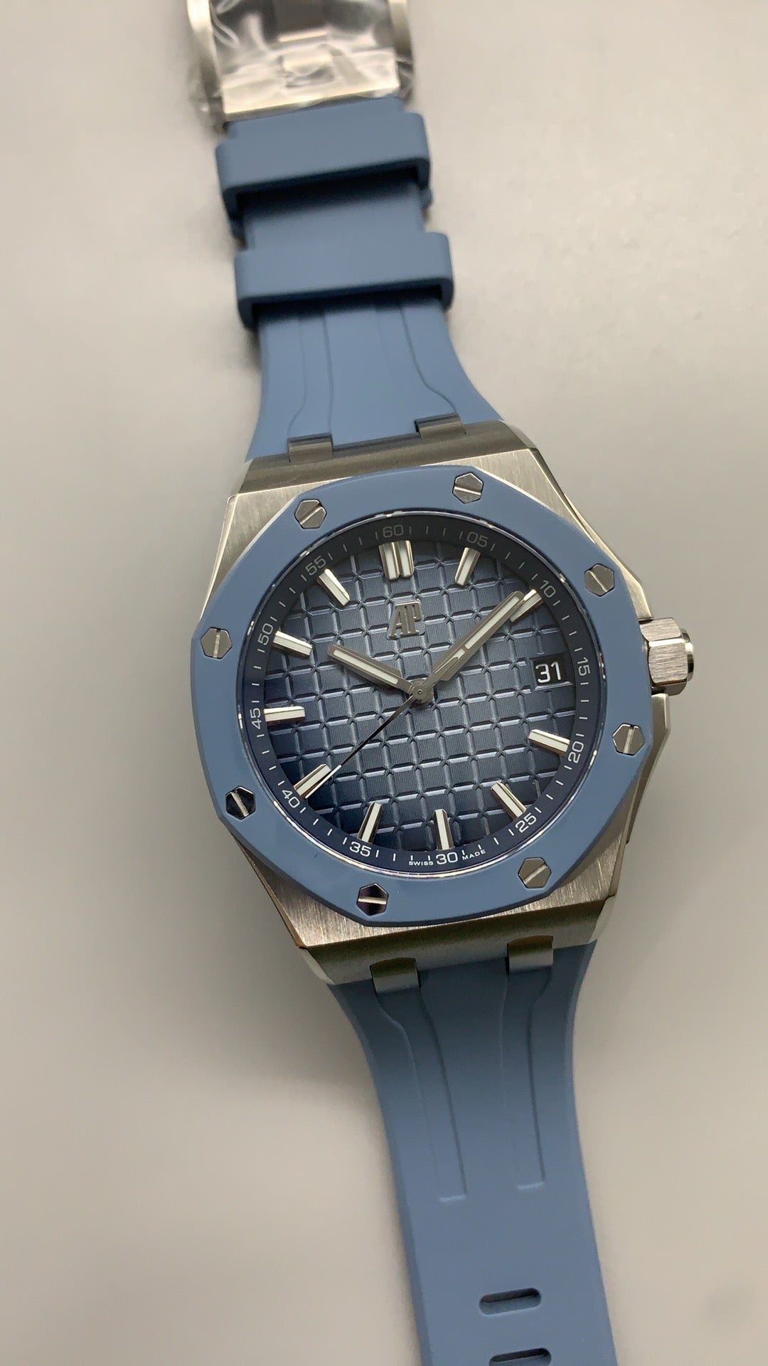 Audemars Piguet Royal Oak 15605ST | 41MM | ตัวเรือนสแตนเลสสตีล | หน้าปัดเปลือย (Openworked) | กลไกอัตโนมัติ Cal.3132