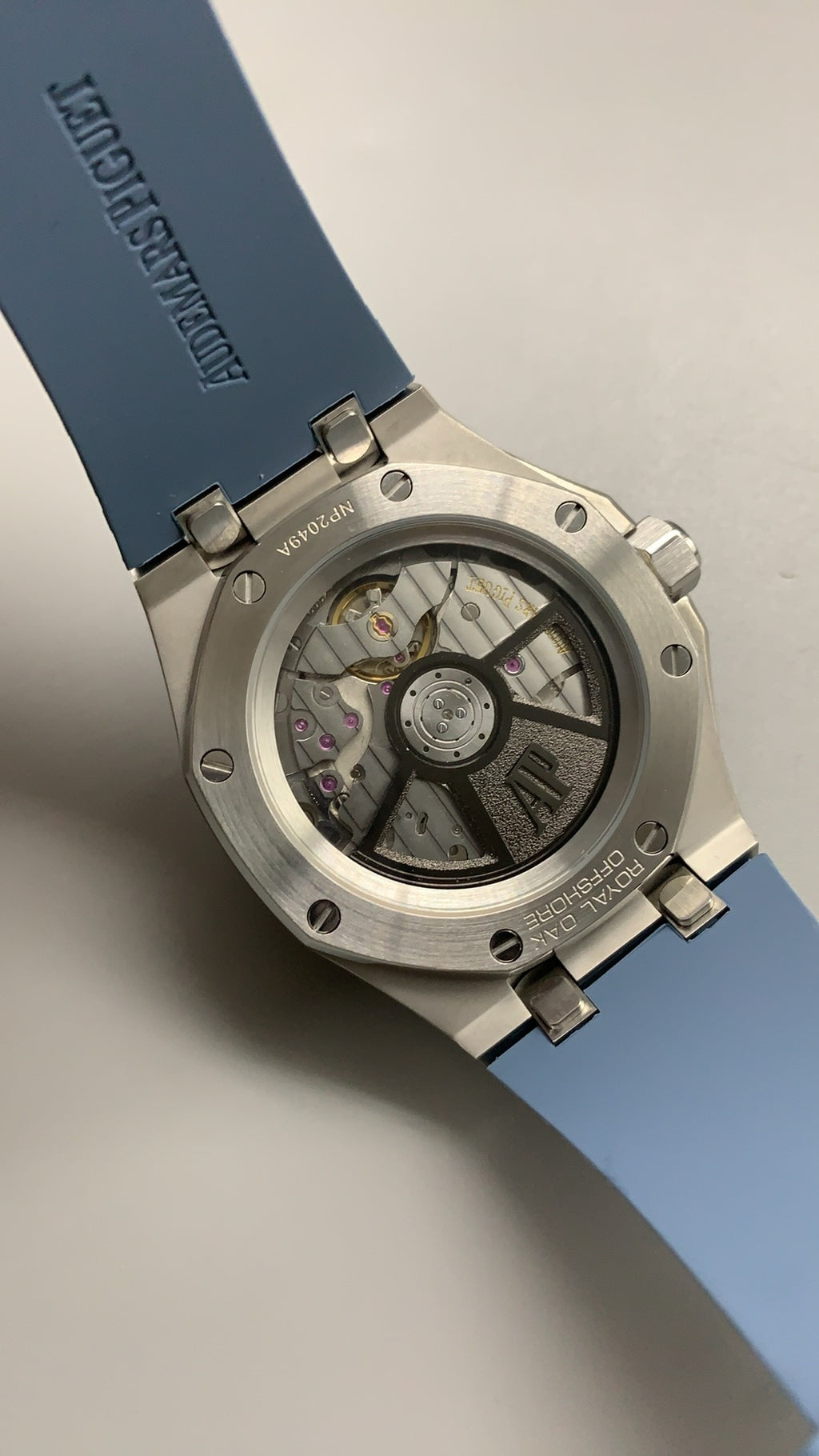 Audemars Piguet Royal Oak 15605ST | 41MM | ตัวเรือนสแตนเลสสตีล | หน้าปัดเปลือย (Openworked) | กลไกอัตโนมัติ Cal.3132