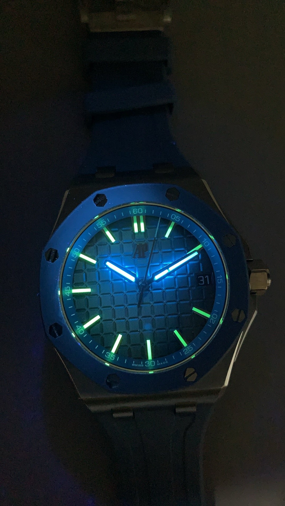 Audemars Piguet Royal Oak 15605ST | 41MM | ตัวเรือนสแตนเลสสตีล | หน้าปัดเปลือย (Openworked) | กลไกอัตโนมัติ Cal.3132