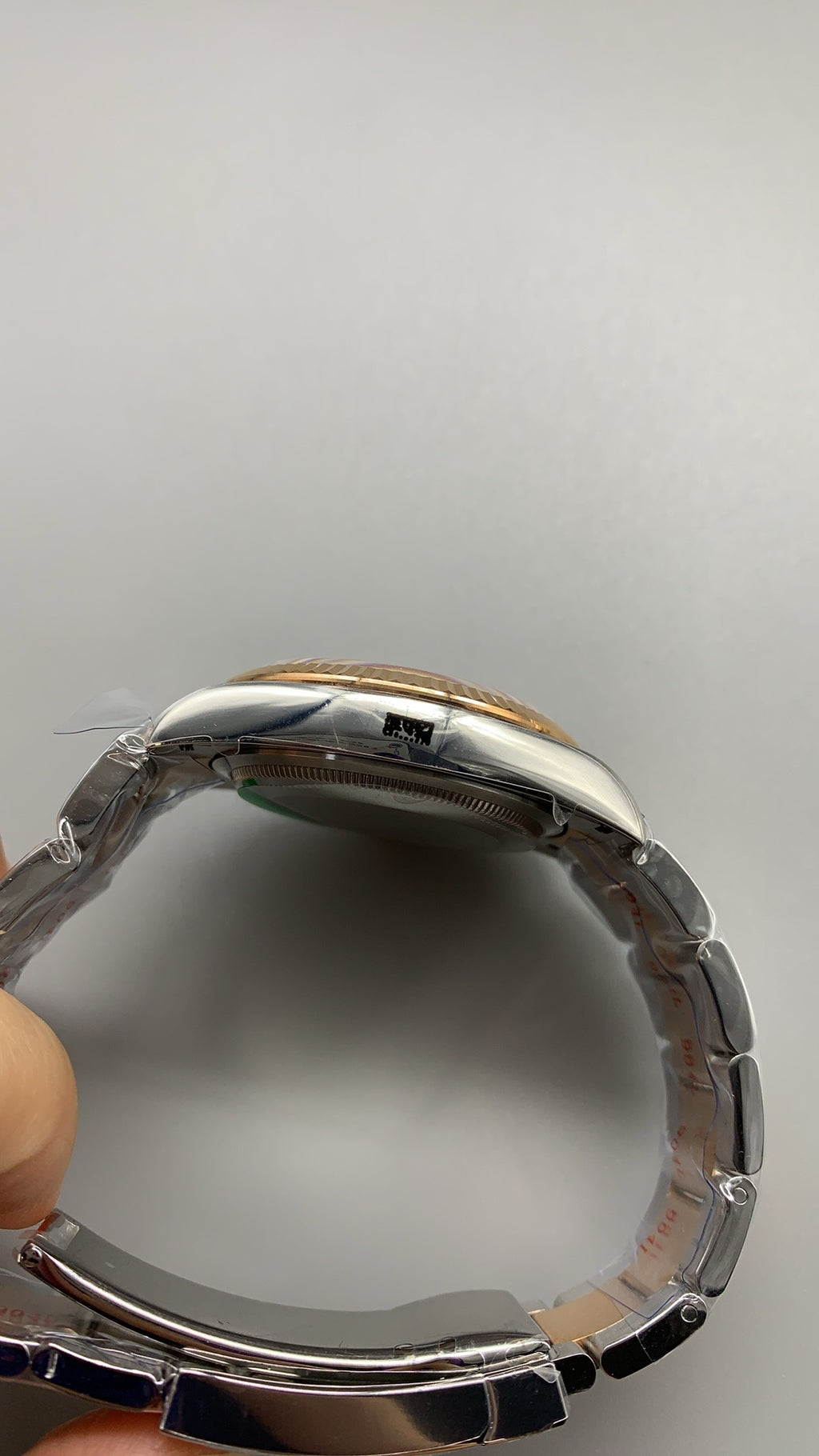 Rolex Datejust 36MM | ตัวเรือนสแตนเลสสลับเคลือบสีโรสโกลด์ PVD | กลไกอัตโนมัติ Cal.3235