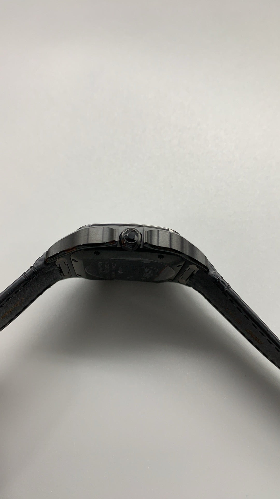 Cartier Santos de Cartier | ขนาด 40 มม. (Large) | สีดำทั้งเรือน | สายหนัง | อัตโนมัติ