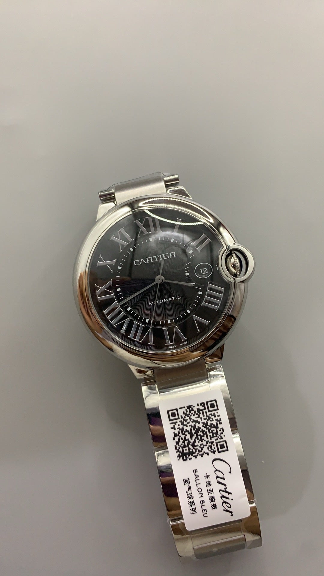 Cartier Ballon Bleu de Cartier | ขนาด 42 มม. | หน้าปัดสีดำ | อัตโนมัติ