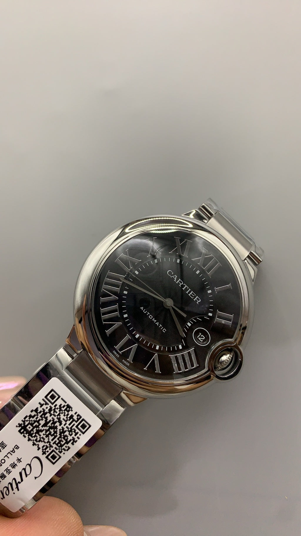 Cartier Ballon Bleu de Cartier | ขนาด 42 มม. | หน้าปัดสีดำ | อัตโนมัติ