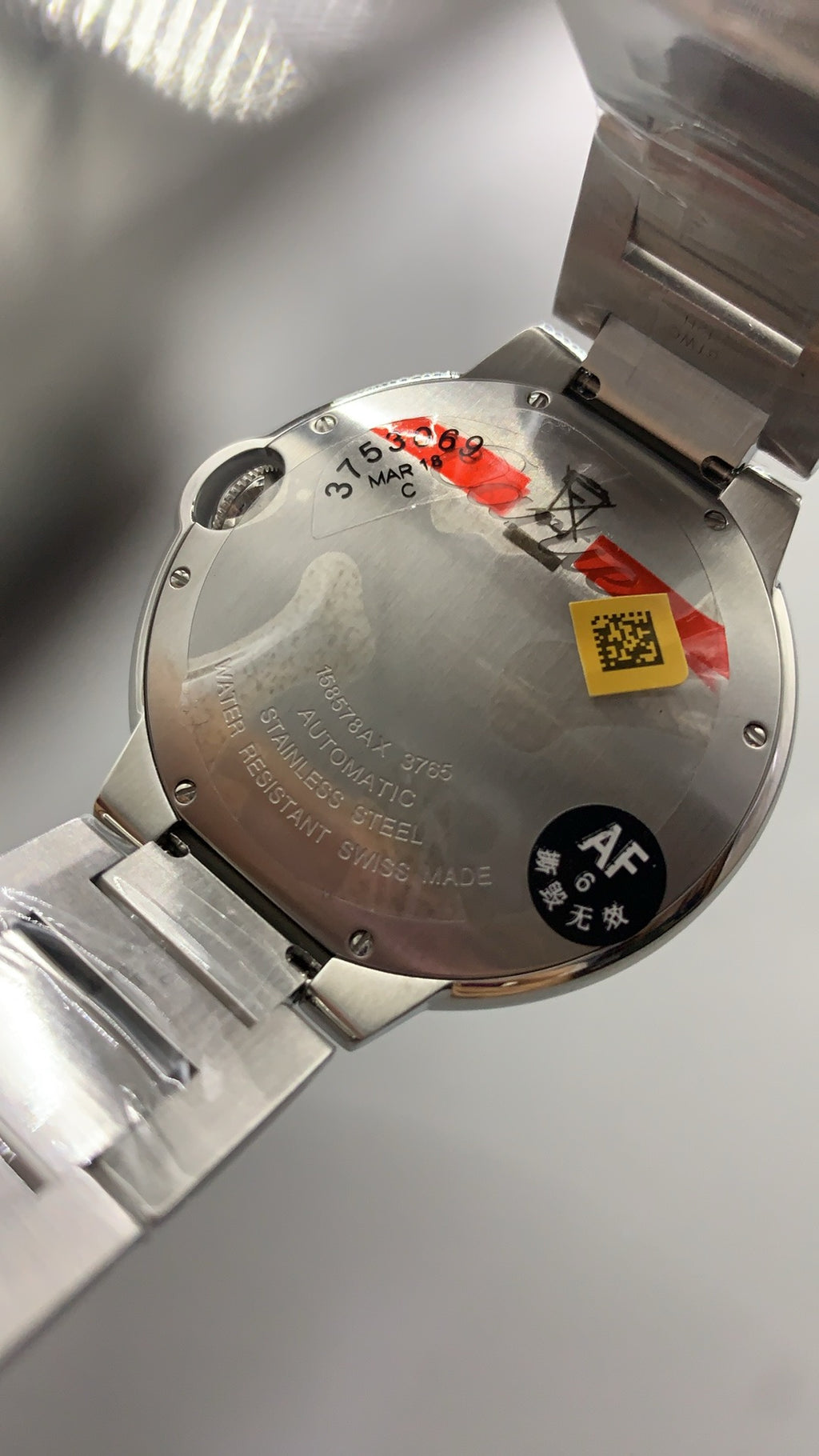 Cartier Ballon Bleu de Cartier | ขนาด 42 มม. | หน้าปัดสีดำ | อัตโนมัติ