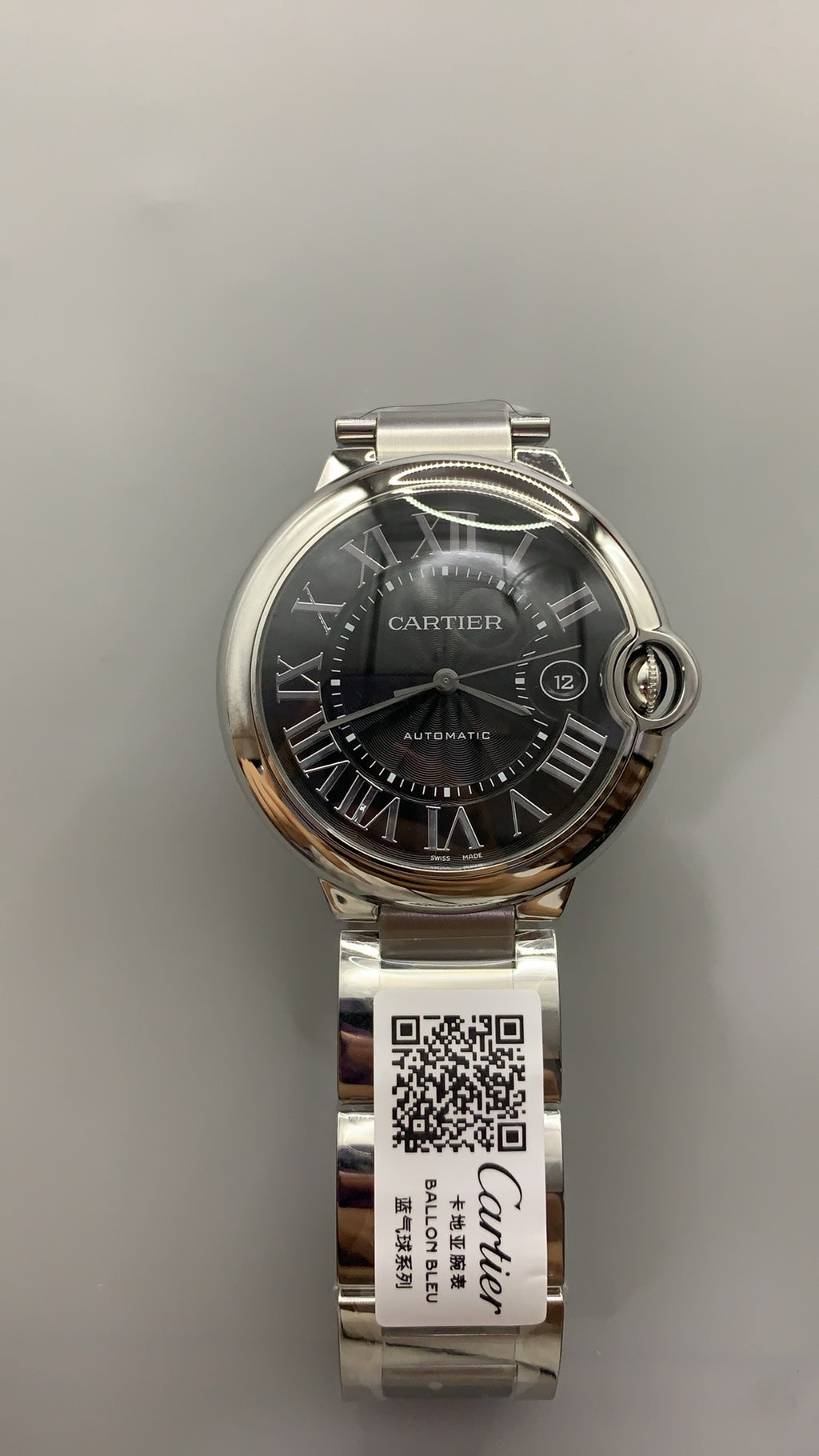 Cartier Ballon Bleu de Cartier | ขนาด 42 มม. | หน้าปัดสีดำ | อัตโนมัติ