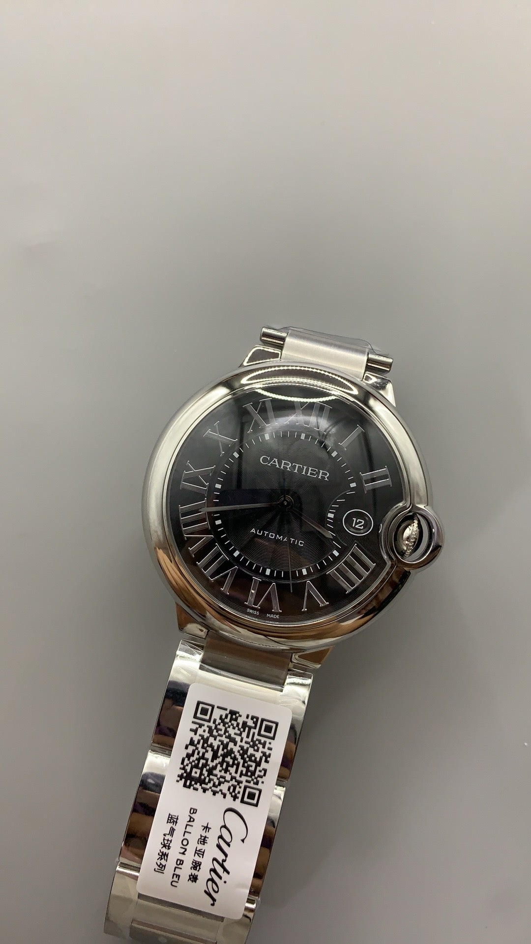 Cartier Ballon Bleu de Cartier | ขนาด 42 มม. | หน้าปัดสีดำ | อัตโนมัติ